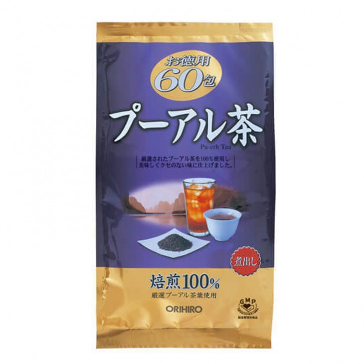 Orihiro經濟普洱茶60卵泡